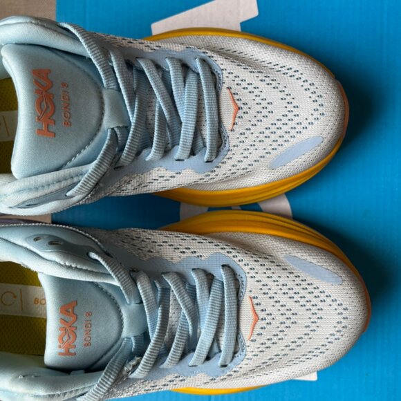 Hoka One One Women's Bondi 8 Wide Sneakers - Picture 6 of 7